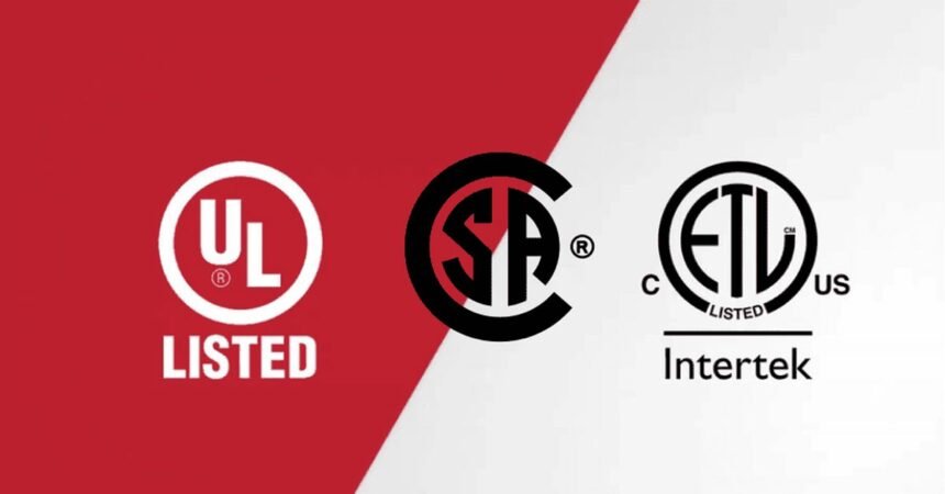 ETL CSA UL certification